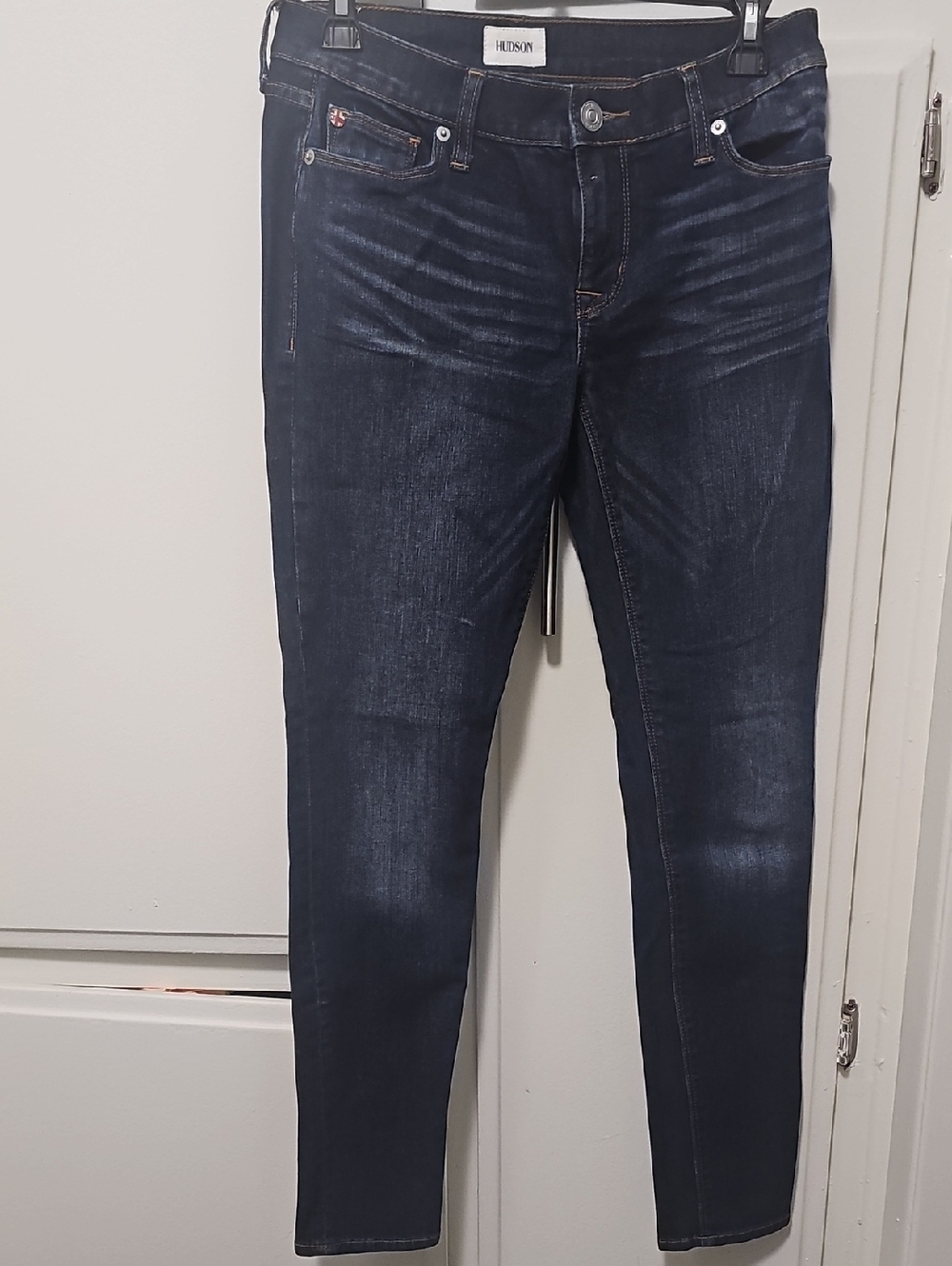 Hudson Jeans Men's Skinny Dark Indigo Wash Jeans